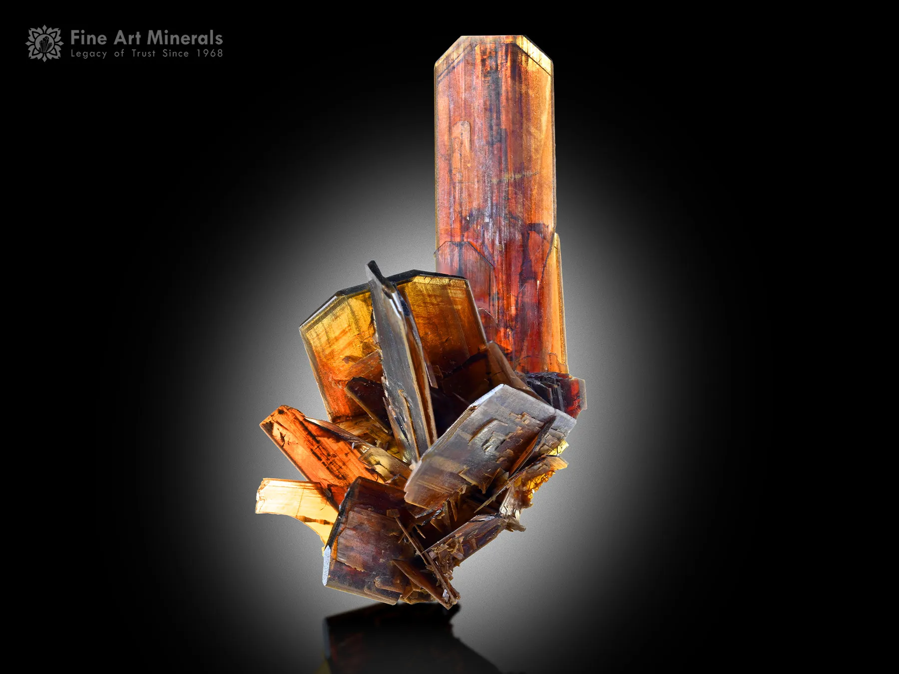 Brookite Cluster from Pakistan - image 1