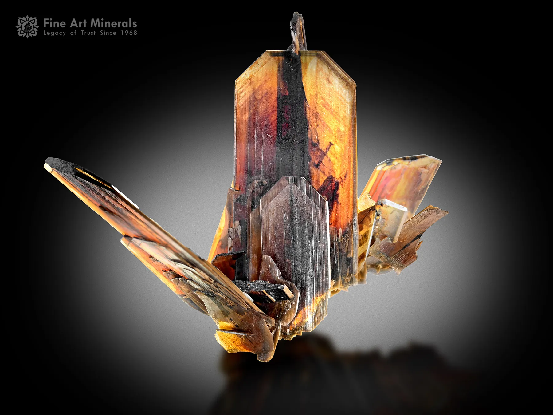 Brookite Cluster from Pakistan - image 1