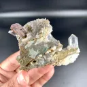 Brookite Cluster with Chlorite Quartz on Matrix from Pakistan - image 7