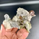 Brookite Cluster with Chlorite Quartz on Matrix from Pakistan - image 3
