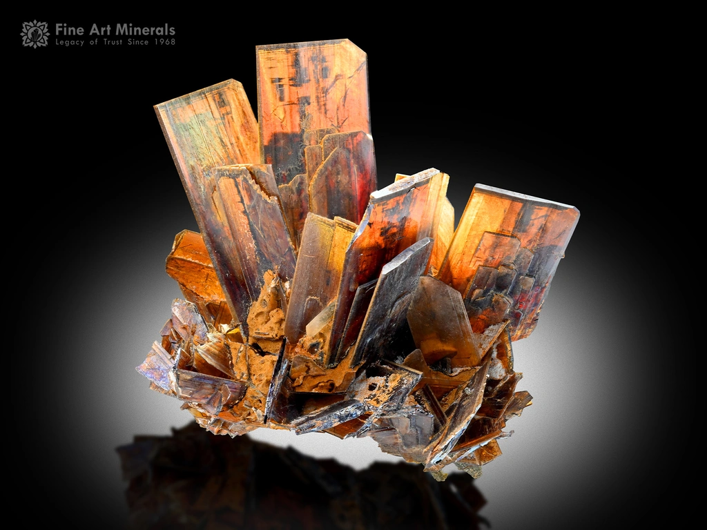Brookite from Kharan District, Balochistan, Pakistan image