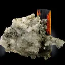 Brookite from Nausherwani quartz mine, Balochistan, Pakistan - image 2
