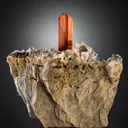 Brookite from Pakistan, Balochistan, Kharan District, Ras Koh Mountains, Zard Mountain, Ghad Mine - image 1