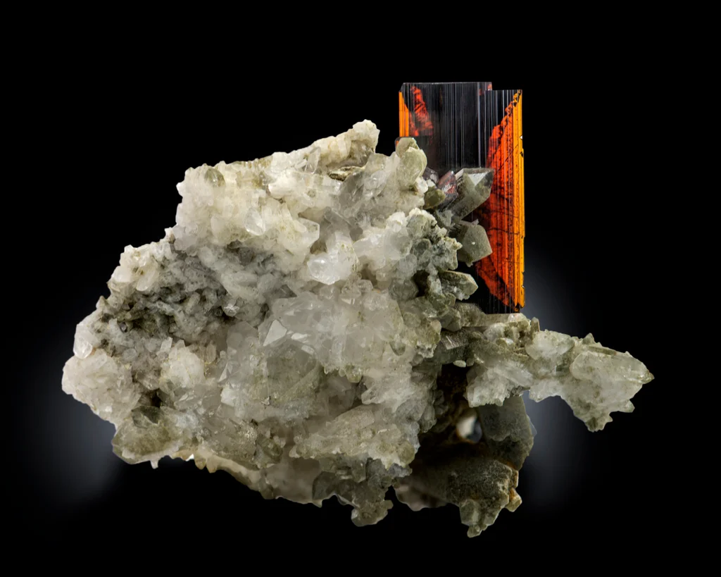Brookite from Pakistan, Balochistan, Nausherwani quartz mine - image 2