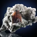 Brookite on Calcite - image 2
