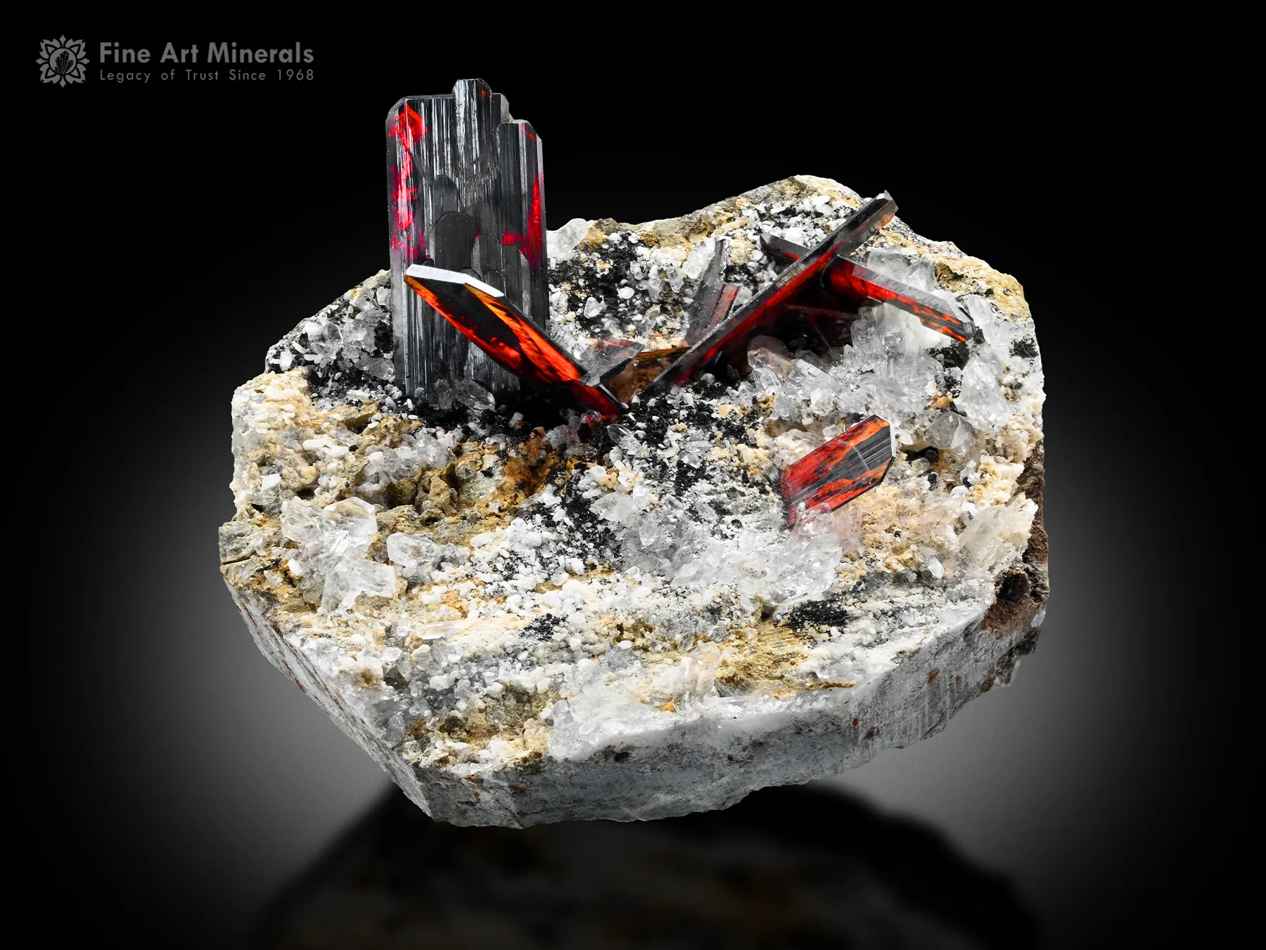 Brookite on Matrix from Pakistan - image 1