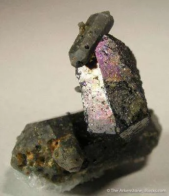 Brookite on Quartz - image 2