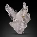 Brookite on Quartz - image 2