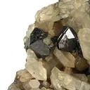 Brookite on Quartz - image 2