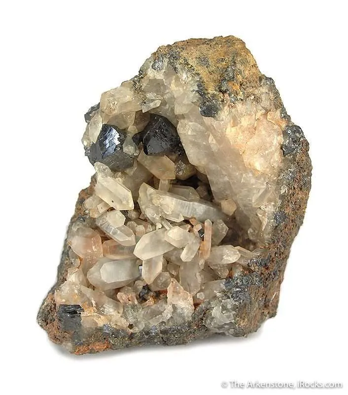 Brookite on Quartz image