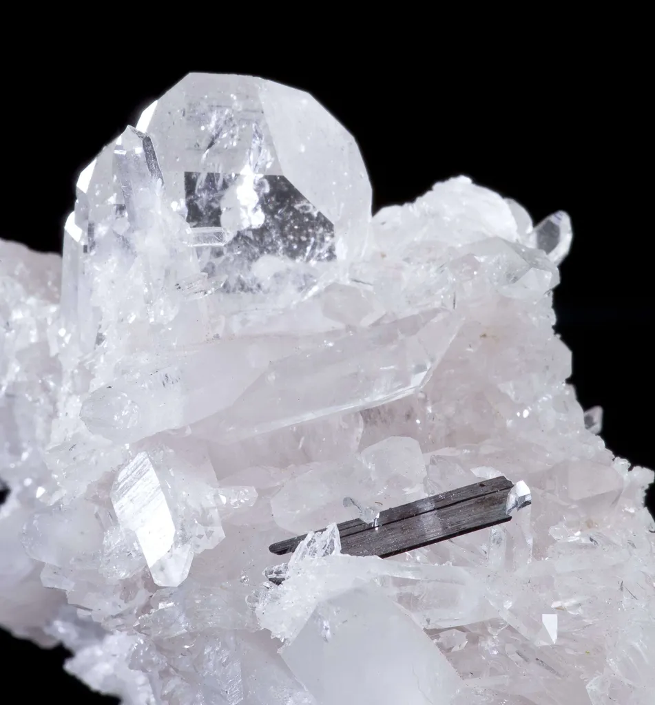 Brookite on Quartz (Rare Locale) - image 3