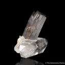 Brookite on Quartz with Rutile inclusions - image 3