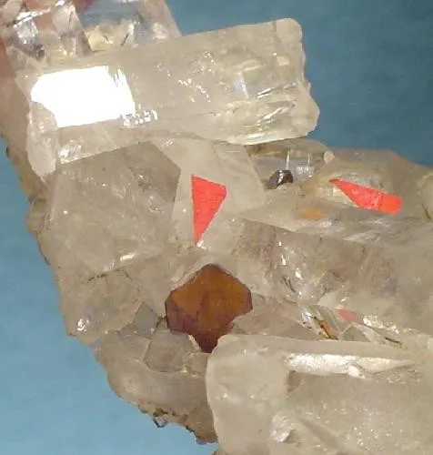 Brookite, Quartz - image 2