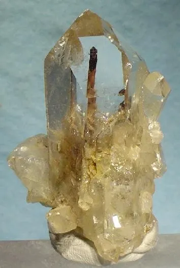 Brookite, Quartz image