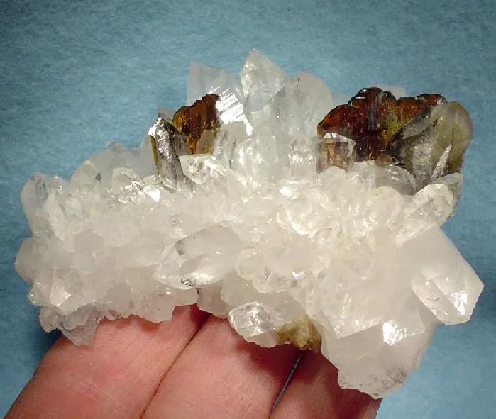 Brookite, Quartz image