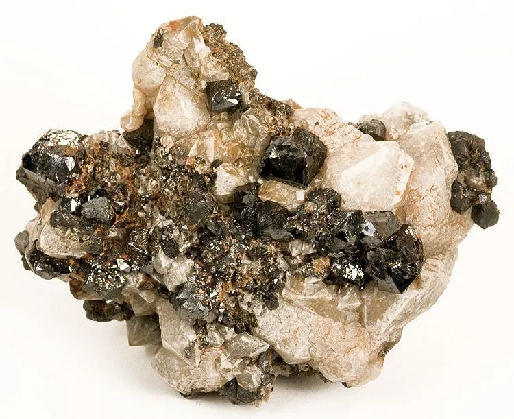 Brookite, Quartz image