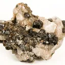 Brookite, Quartz - image 1