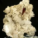 Brookite, Quartz - image 1
