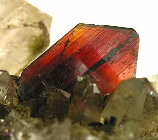 Brookite, Quartz - image 2