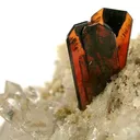 Brookite, Quartz - image 2