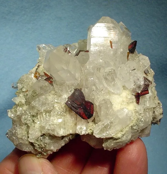 Brookite, Quartz image