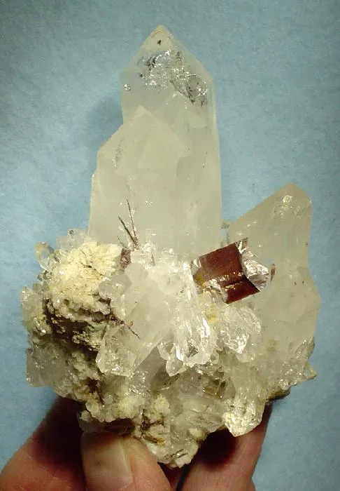 Brookite, Quartz image