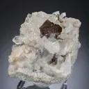 Brookite with Quartz - image 1