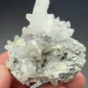 Brookite with Quartz - image 2