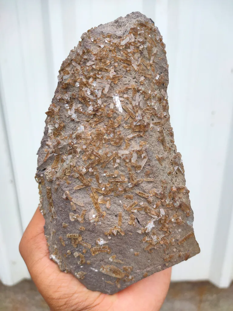 Brown π€ Apophyllite Natural Mineral specimen - image 9