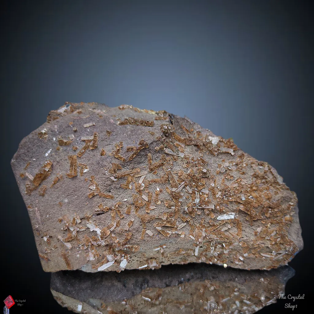 Brown 🟤 Apophyllite Natural Mineral specimen image
