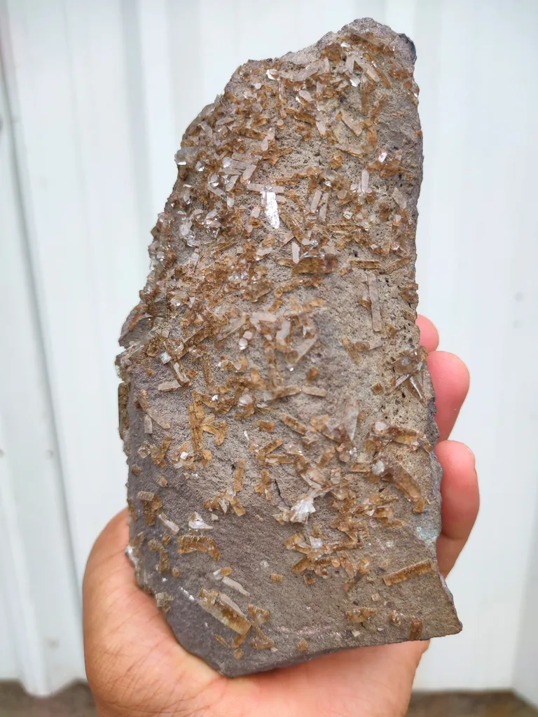 Brown π€ Apophyllite Natural Mineral specimen - image 7