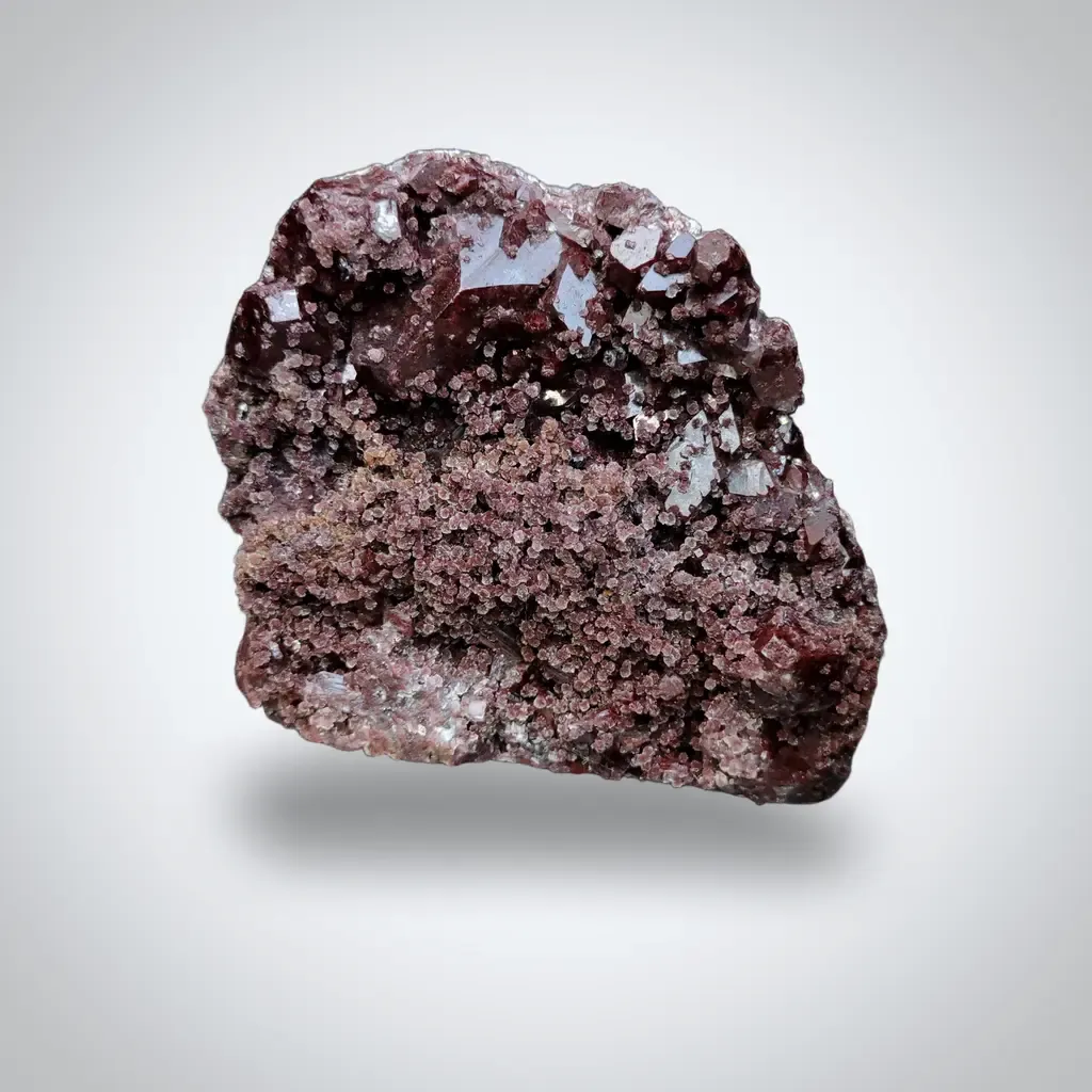 Brown Apophyllite with Chalcedony image