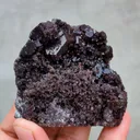 Brown Apophyllite with Chalcedony - image 2