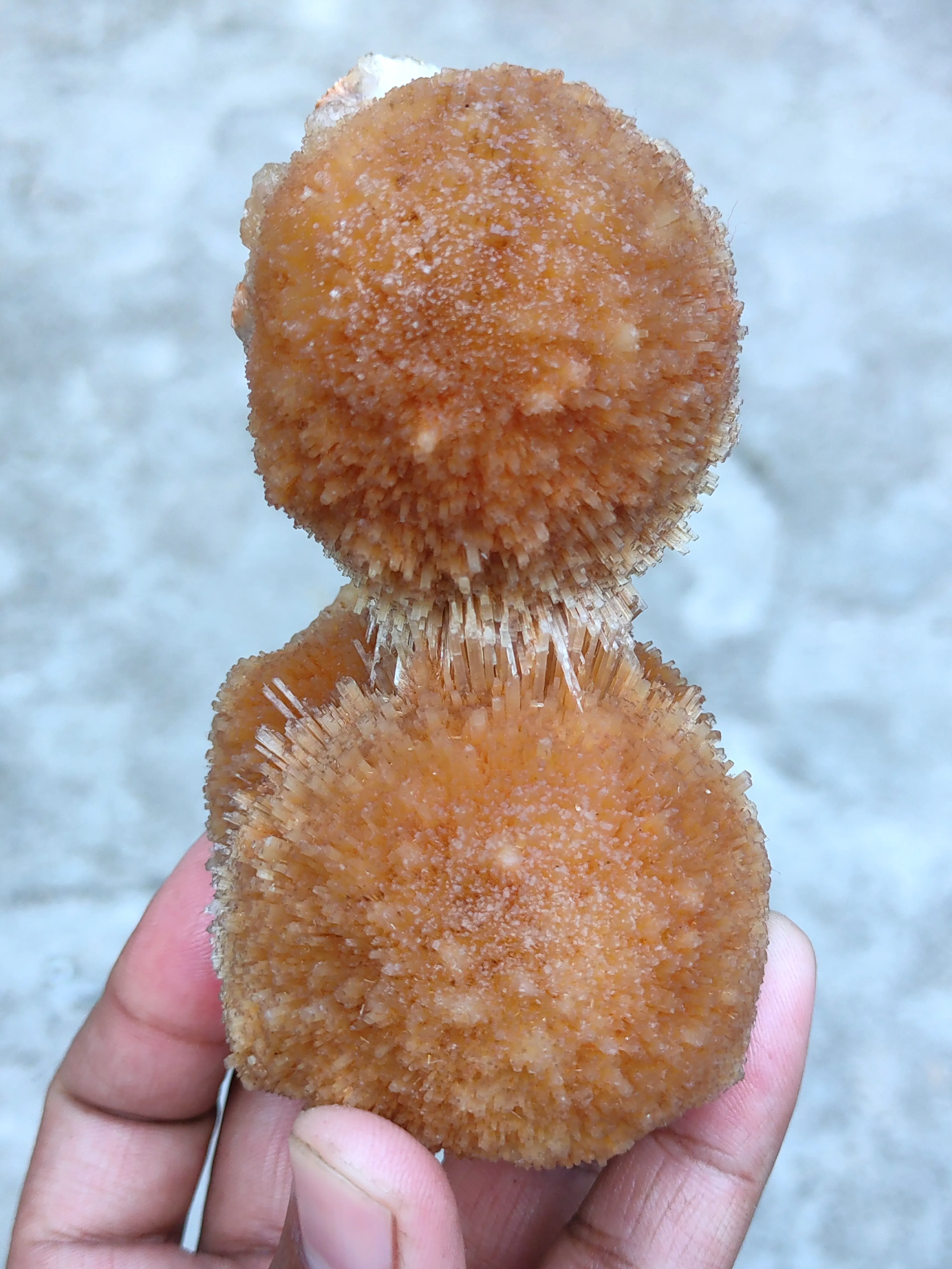 Brown Thomsonite ball. - image 2