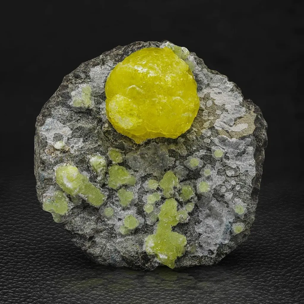 Brucite on Chromite image