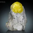 Brucite on Chromite from Baluchistan Pakistan - image 2