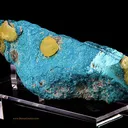 Brucite on Chrysocolla - image 1