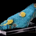 Brucite on Chrysocolla - image 2