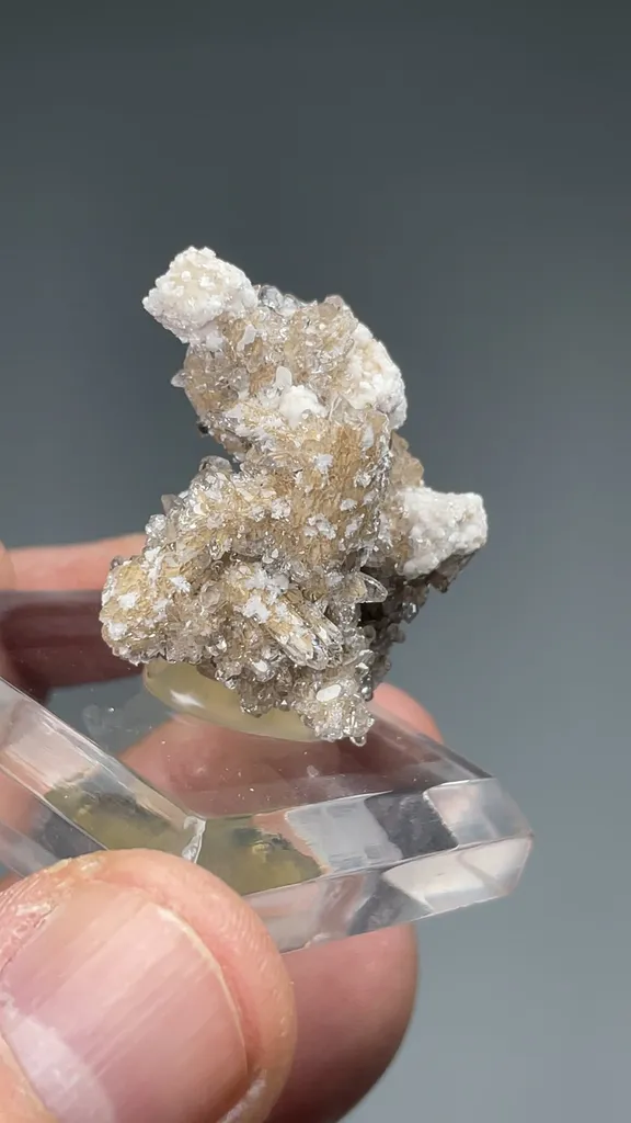 Bultfonteinite with Hydroxylapophyllite, Calcite - image 2