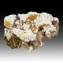 Bultfonteinite with Hydroxylapophyllite, Calcite - image 1