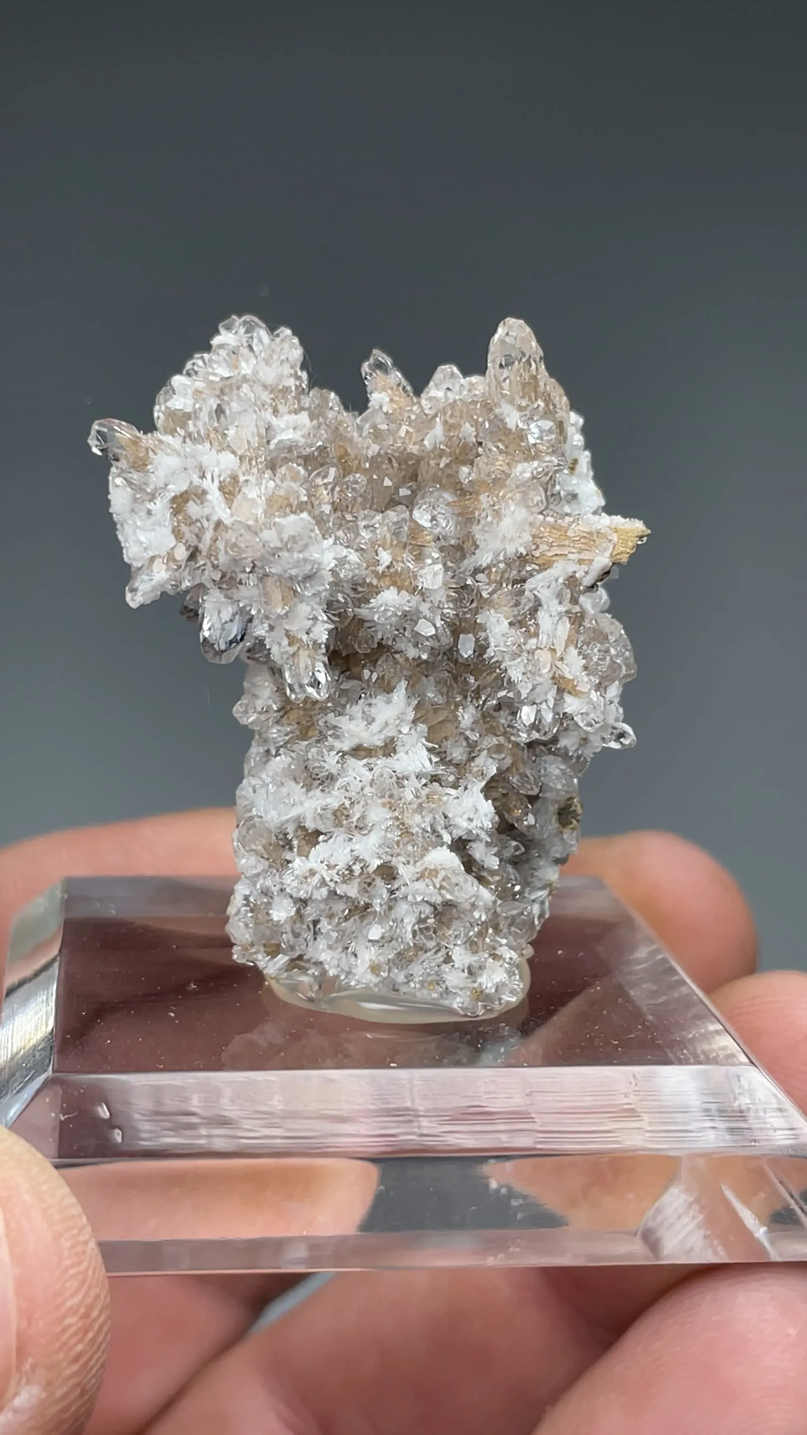 Bultfonteinite with Hydroxylapophyllite, Calcite - image 2