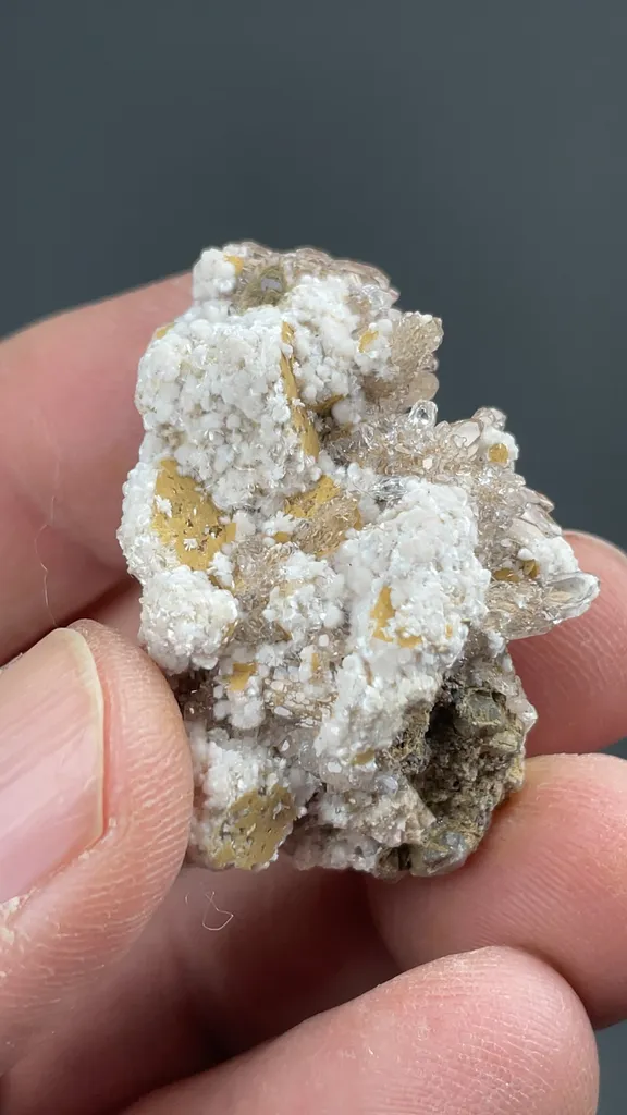 Bultfonteinite with Hydroxylapophyllite, Calcite - image 2