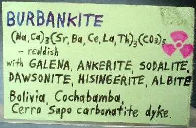 Burbankite, Sodalite, Galena - image 3