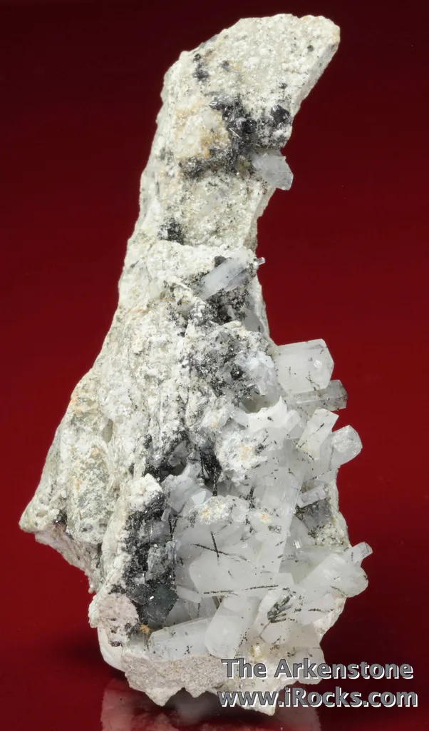 Burbankite with Gaidonnayite, Ilmenite, Analcite, Natrolite image