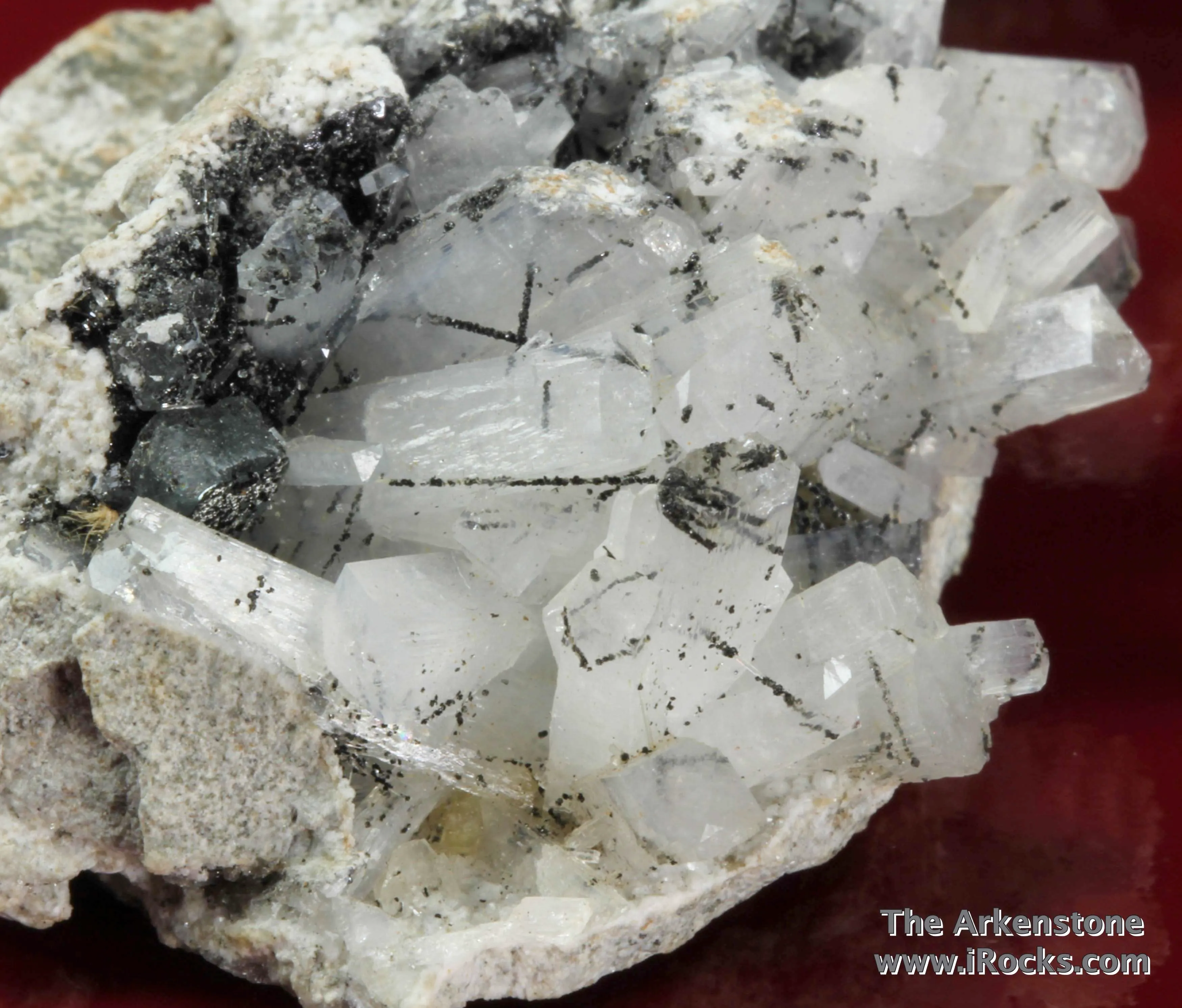 Burbankite with Gaidonnayite, Ilmenite, Analcite, Natrolite - image 2