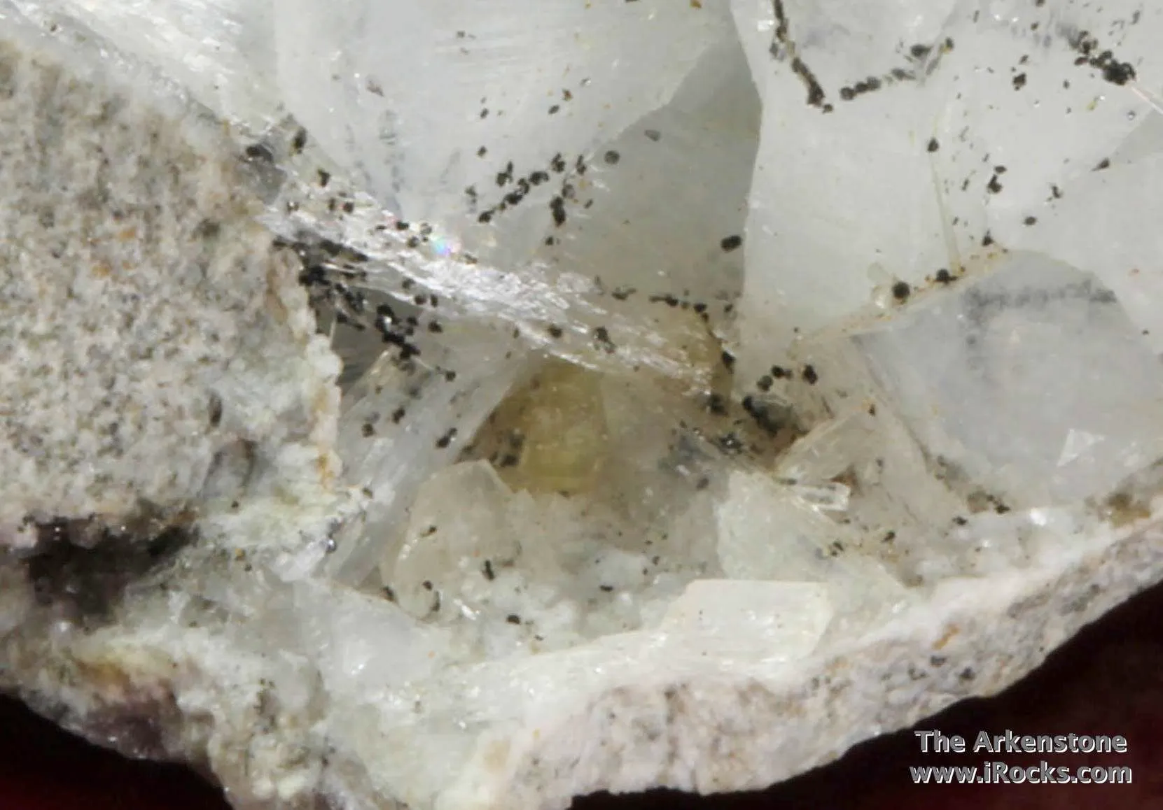 Burbankite with Gaidonnayite, Ilmenite, Analcite, Natrolite - image 5