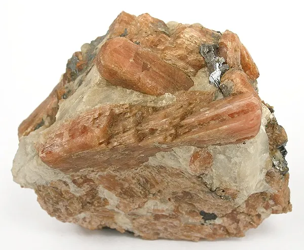 Bustamite, Galena, Calcite image
