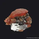 Bustamite on Galena - image 4