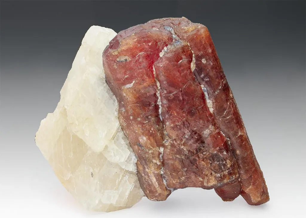 Bustamite with Calcite image