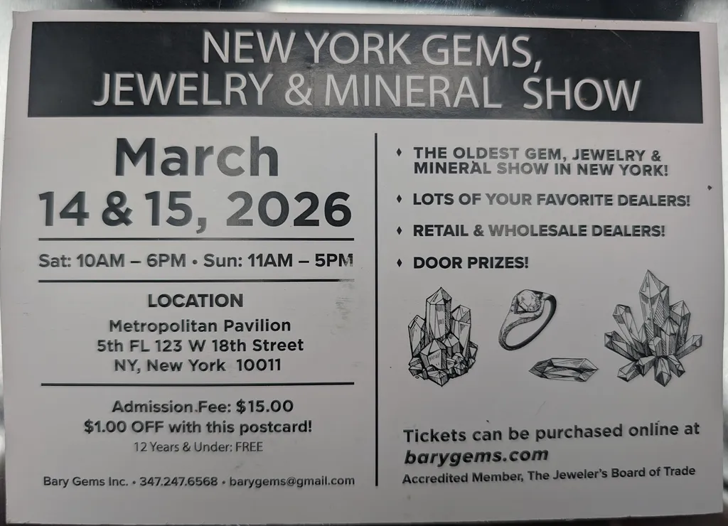 New York Gems, Jewelry & Mineral Show